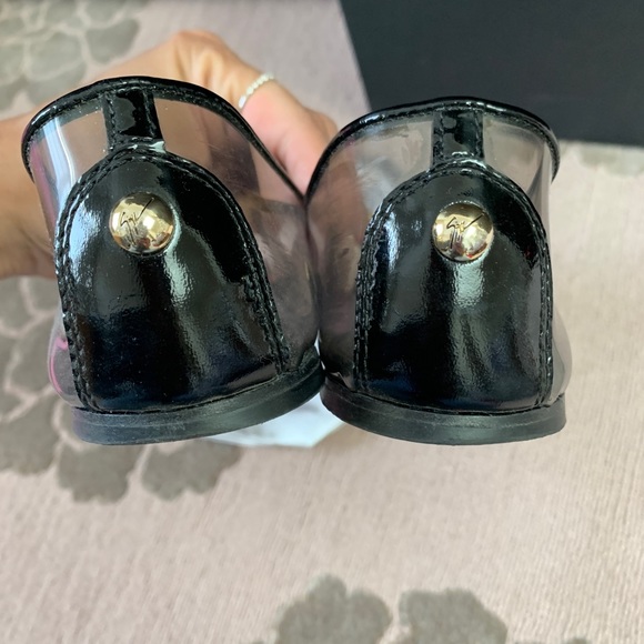 giuseppe zanotti flats . PVC and leather - Picture 6 of 6